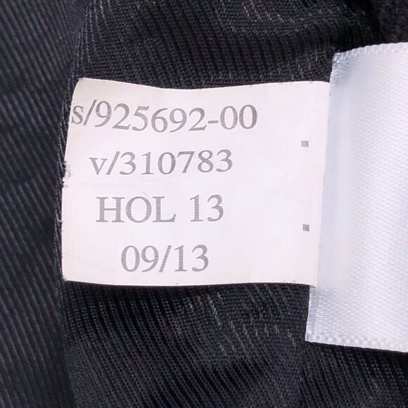 Banana Republic Coat Womens Petite XS Black Faux Fur Collar Double-Breasted - Picture 15 of 16